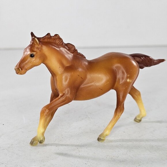 Breyer Stablemate Horse Seabiscuit Red Chestnut #5650 G1 BODY RUBS - Picture 4 of 11